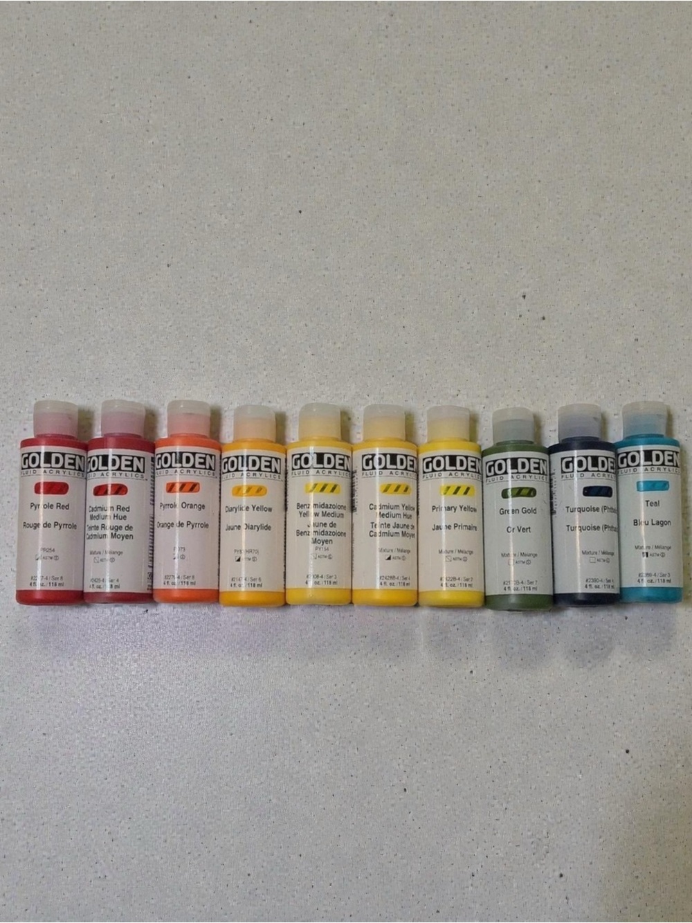 New Golden Fluid Acrylic Paint, 30- 4 fl oz Bottles, Paint Supplies Artist Paint - Picture 4 of 5